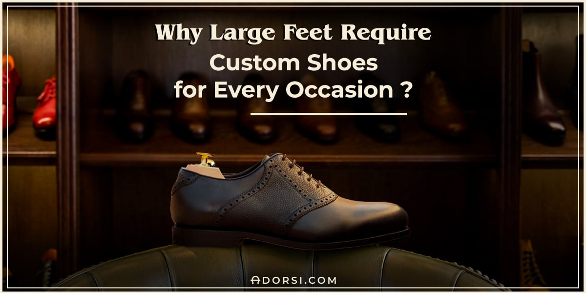 Custom made shoes on sale to fit your feet